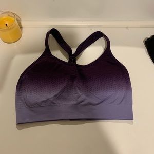 purple ombre lightweight sportsbra